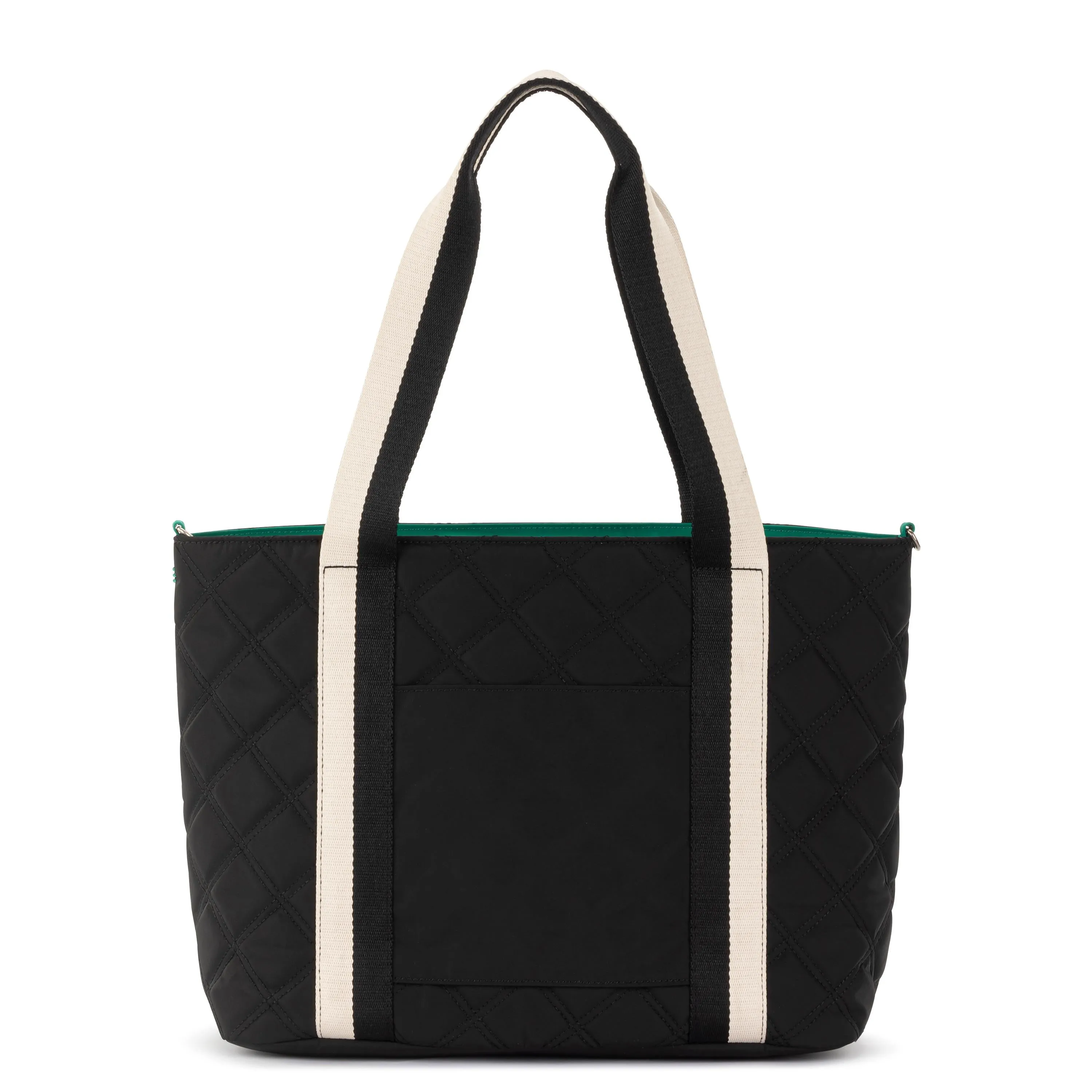 Arlo Weekender Tote - EcoTwill - Black Diamond Quilted
