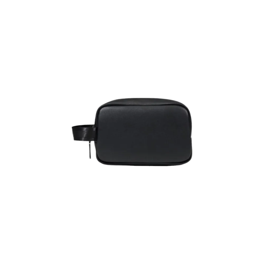 Armani Exchange Black Polyester Luggage And Travel