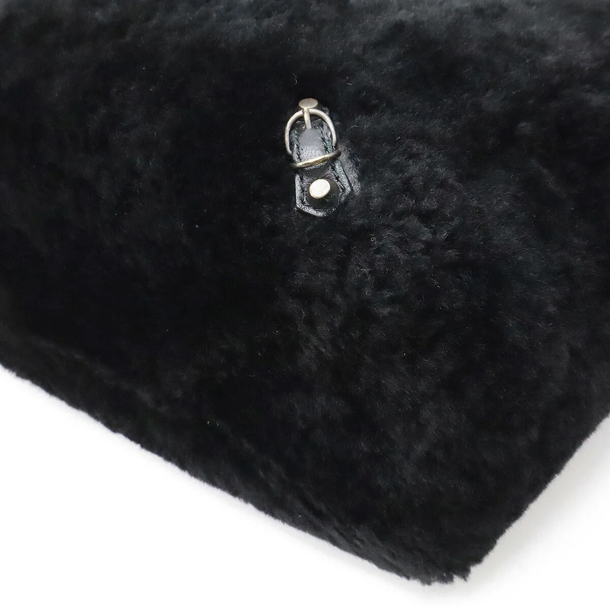 Balenciaga Shearling Leather 2WAY Tote Bag