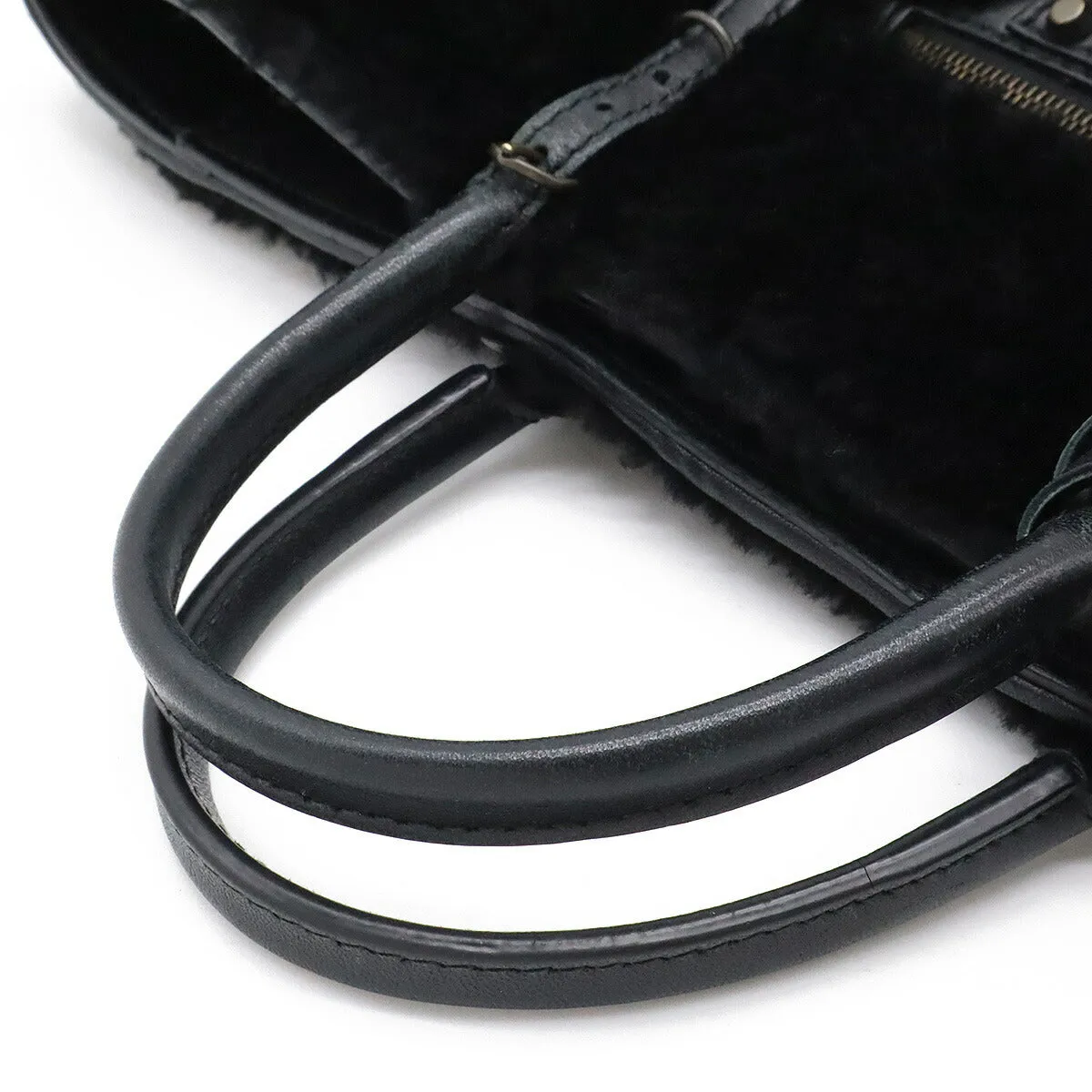 Balenciaga Shearling Leather 2WAY Tote Bag