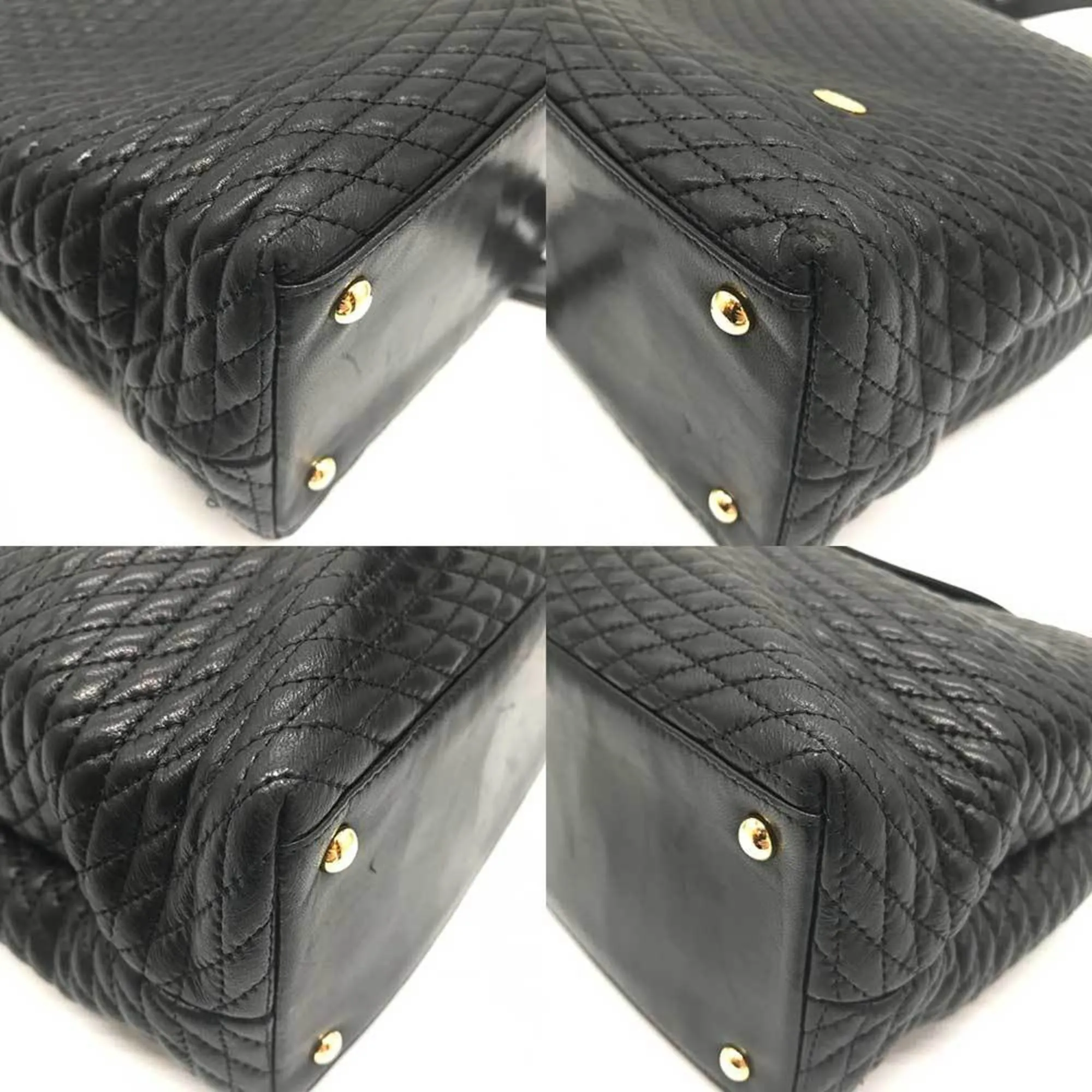 Bally  Leather Tote Bag (Pre-Owned)