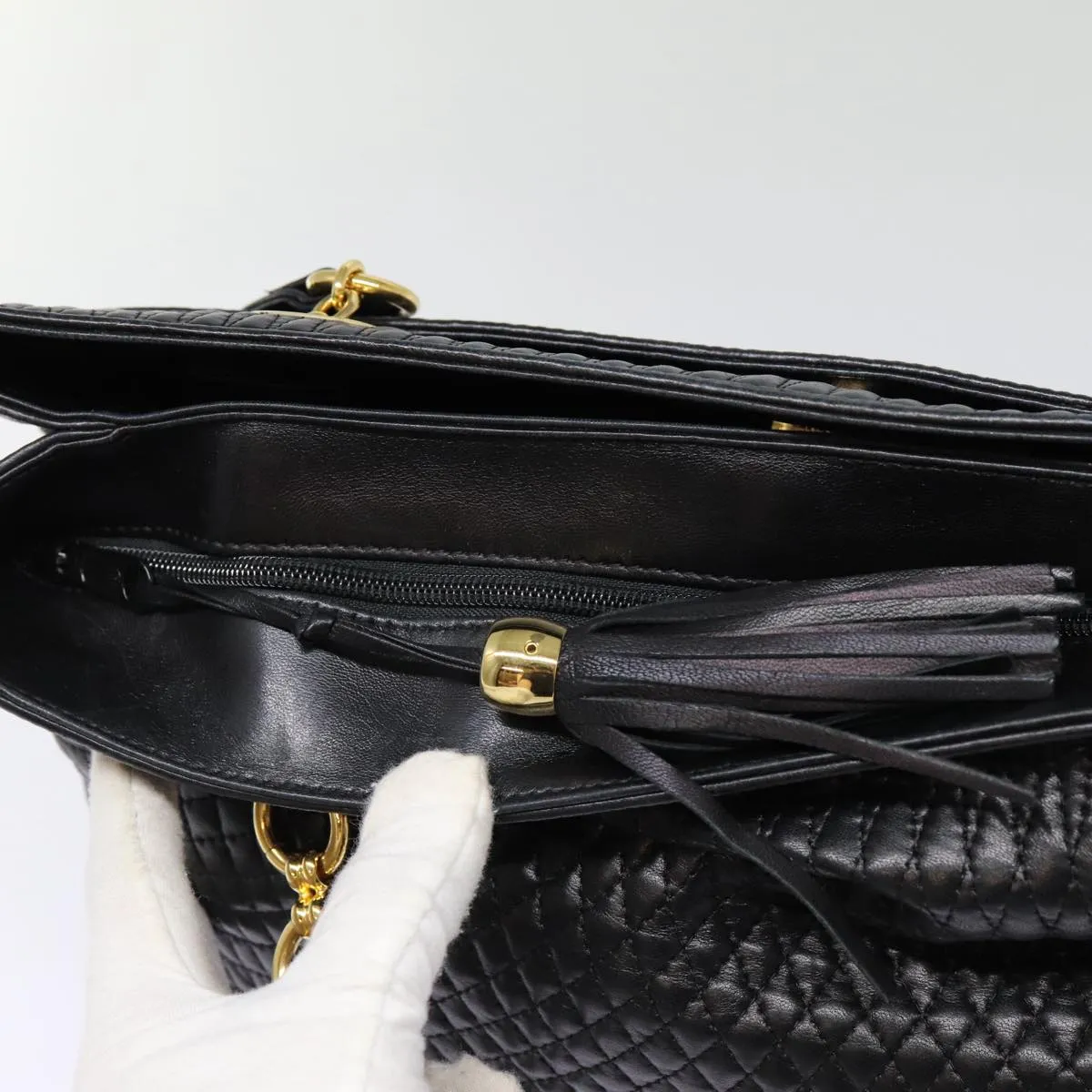 Bally  Leather Tote Bag (Pre-Owned)
