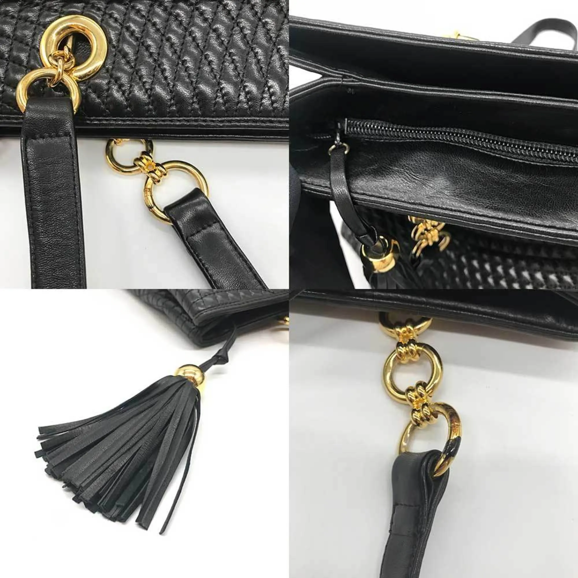 Bally  Leather Tote Bag (Pre-Owned)