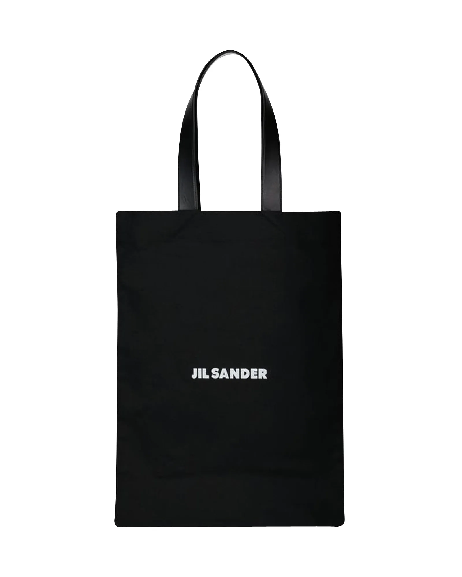 Book Tote Bag - Jil Sander - Cotton - Black