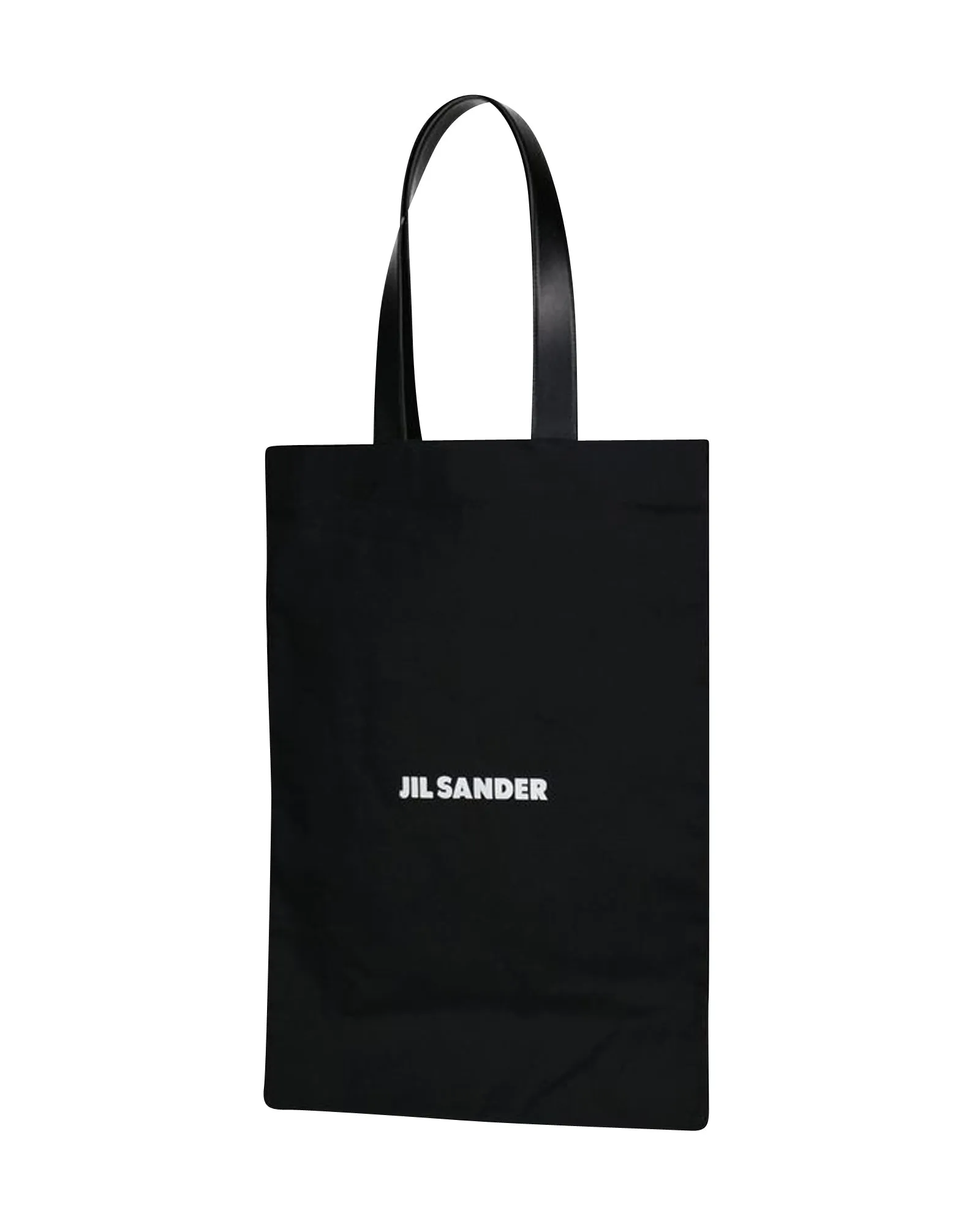 Book Tote Bag - Jil Sander - Cotton - Black