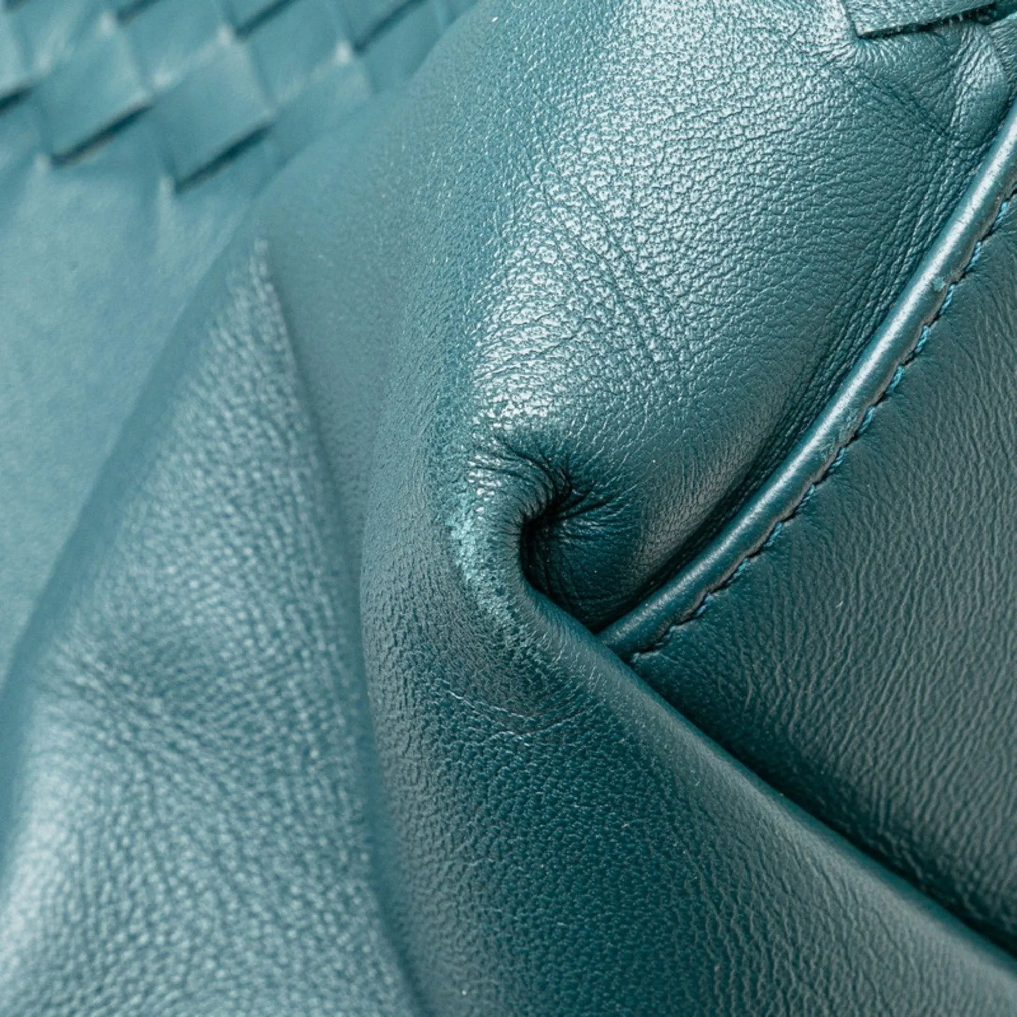 Bottega Veneta Leather Handbag Tote Bag (Pre-Owned)