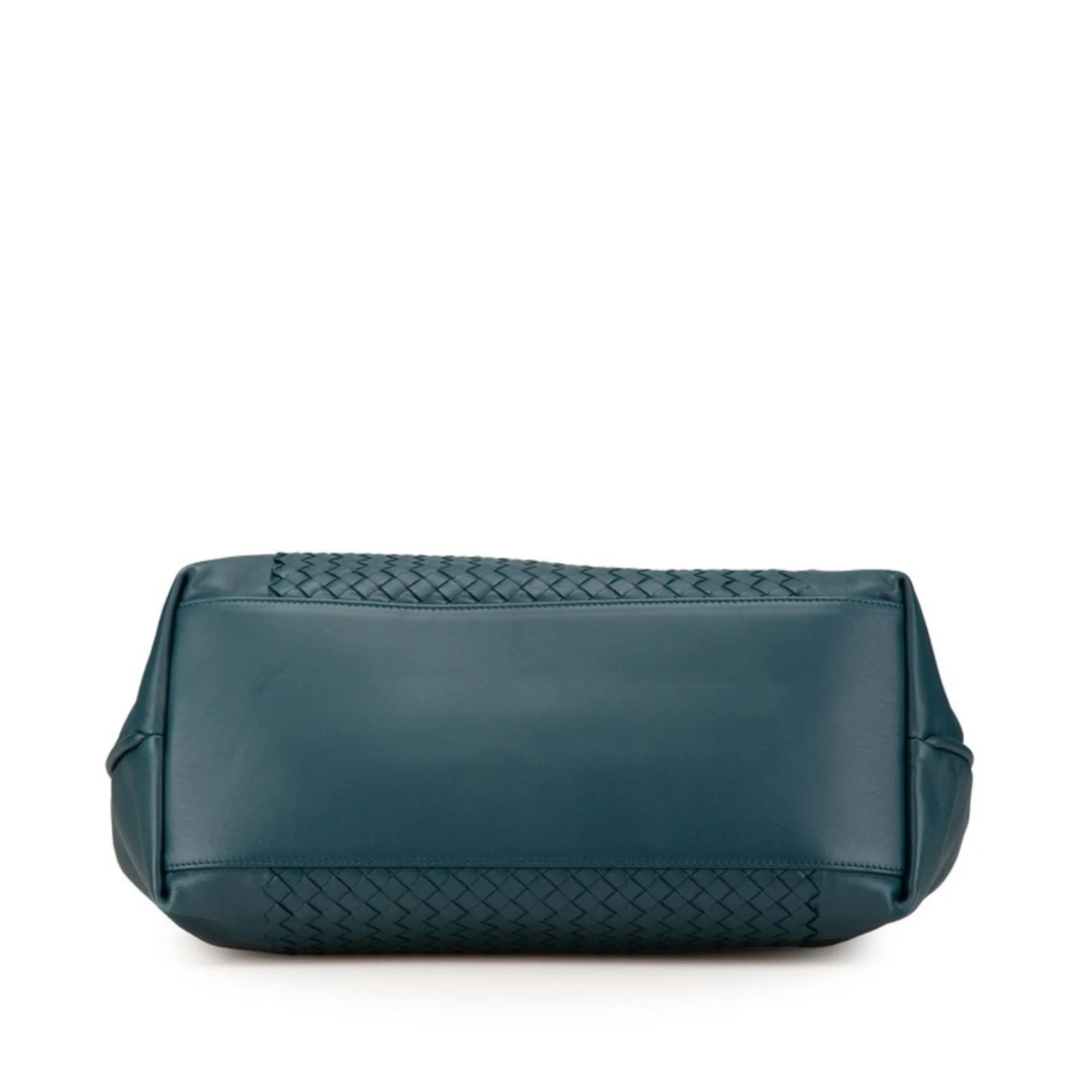 Bottega Veneta Leather Handbag Tote Bag (Pre-Owned)