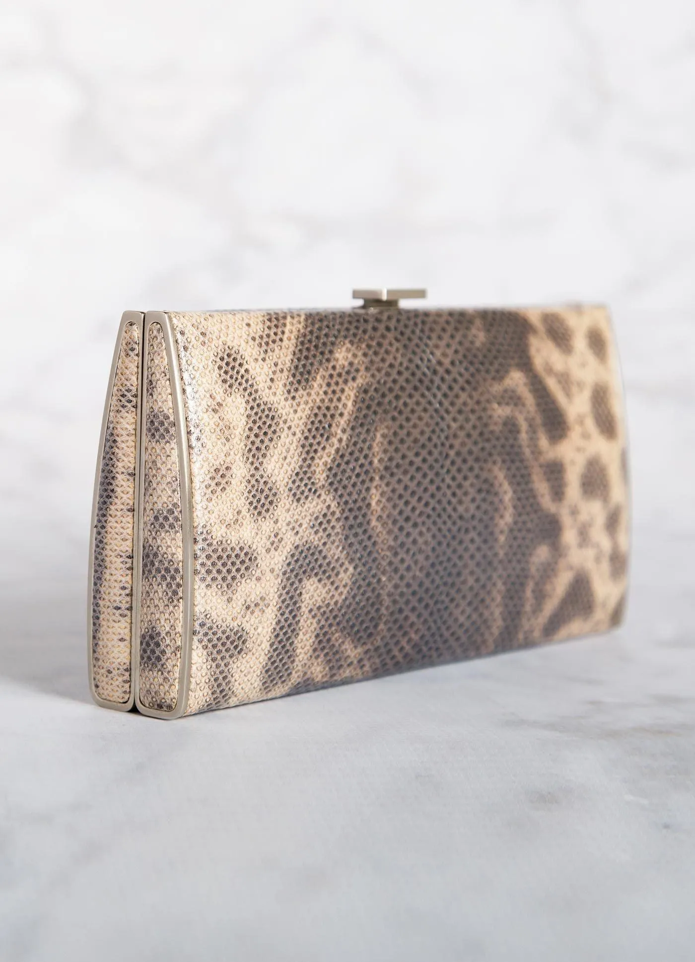 Box Wallet, Tan Karung