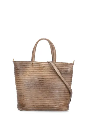 Brown Leather Hand Bag