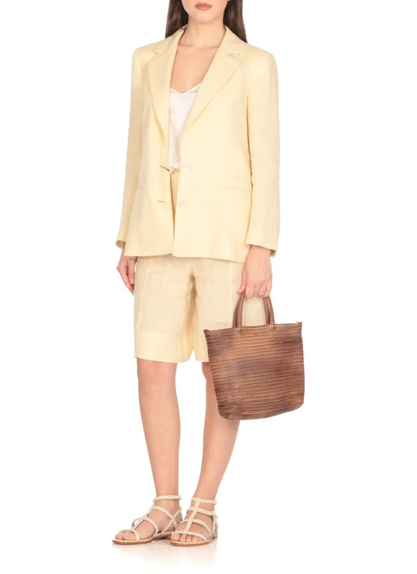Brown Leather Hand Bag