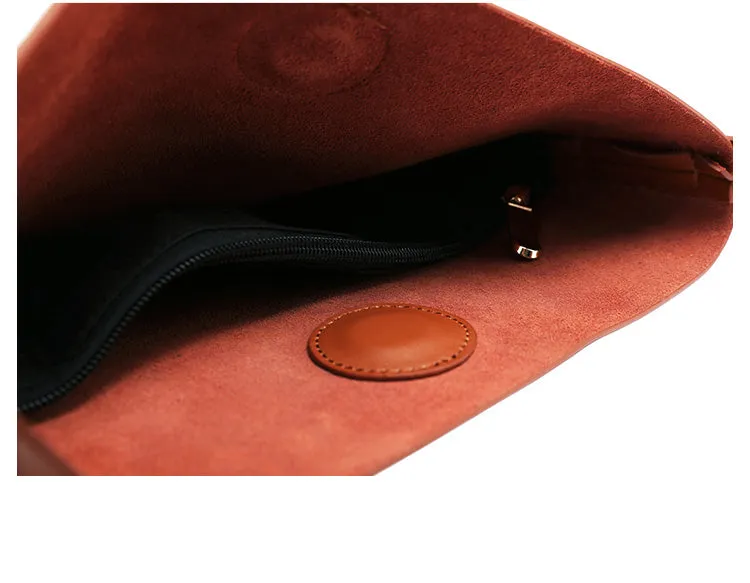 Brown Leather Womens Tote Bag Purse Shoulder Bag For Women