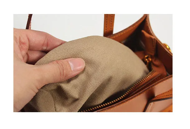 Brown Womens Leather Tote Purse Handbag Shoulder Bag Small for Women Leather Shopper Bag