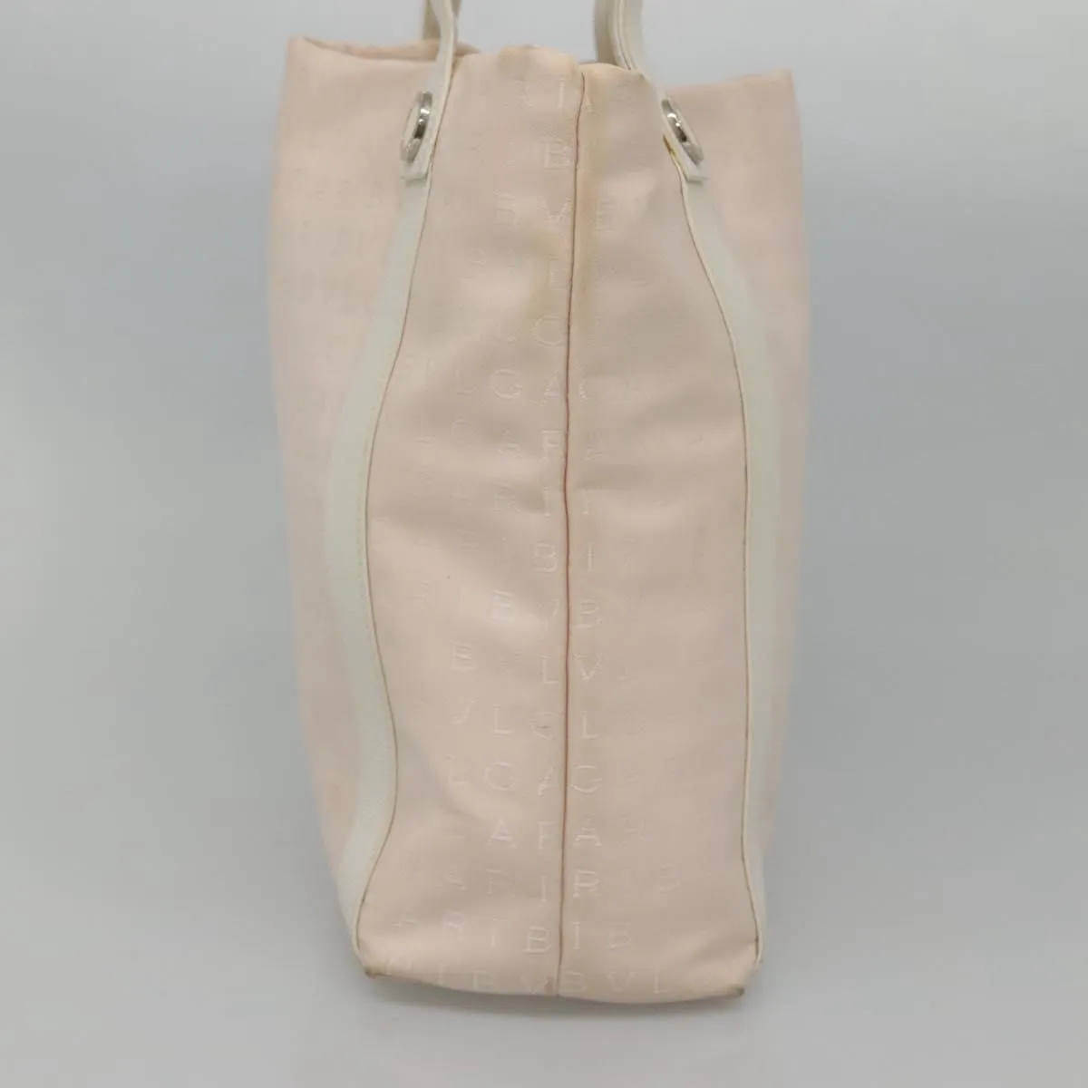 Bulgari Logo Mania Canvas Tote Bag (Pre-Owned)