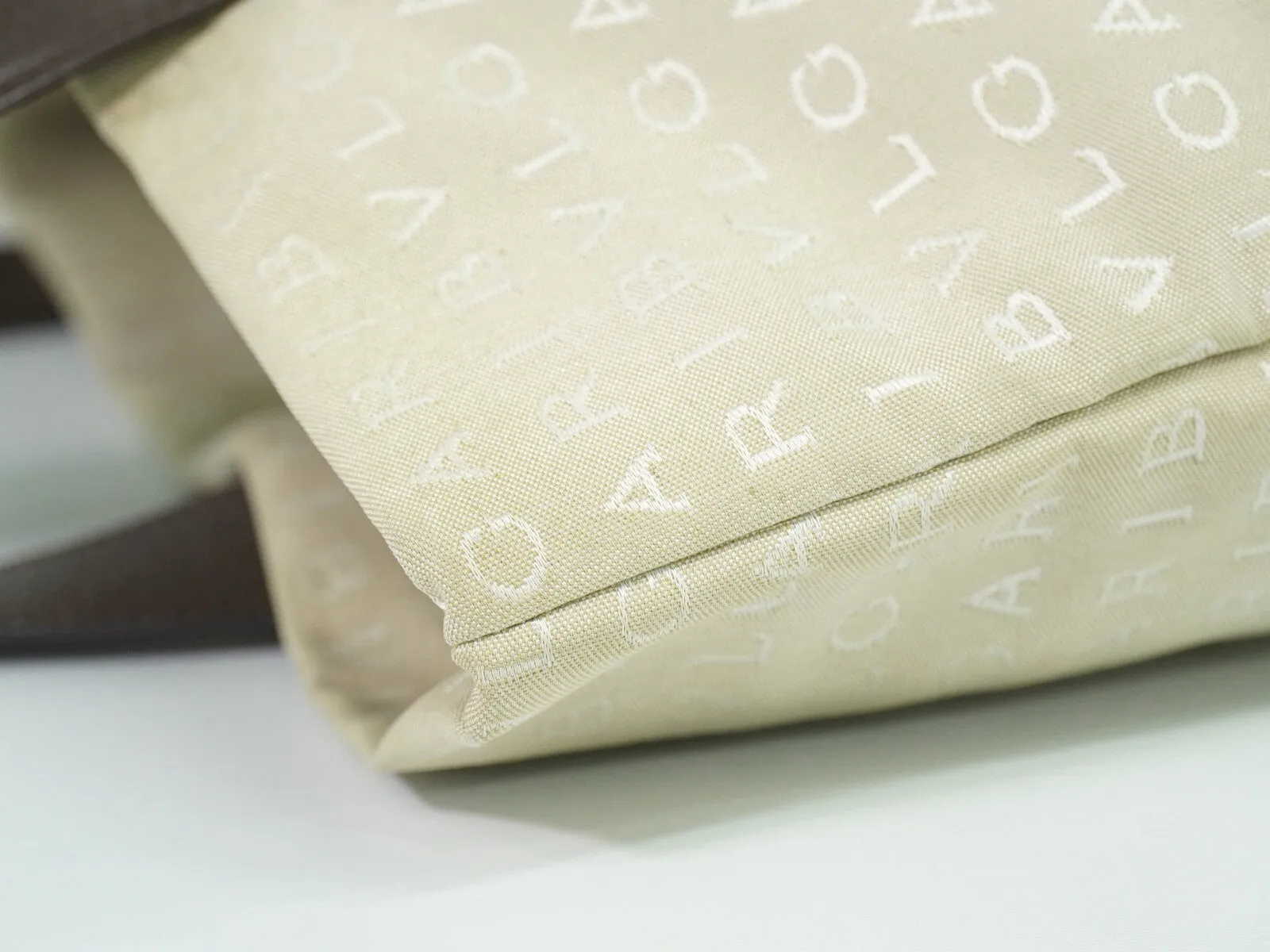 Bulgari Logo Mania Canvas Tote Bag (Pre-Owned)