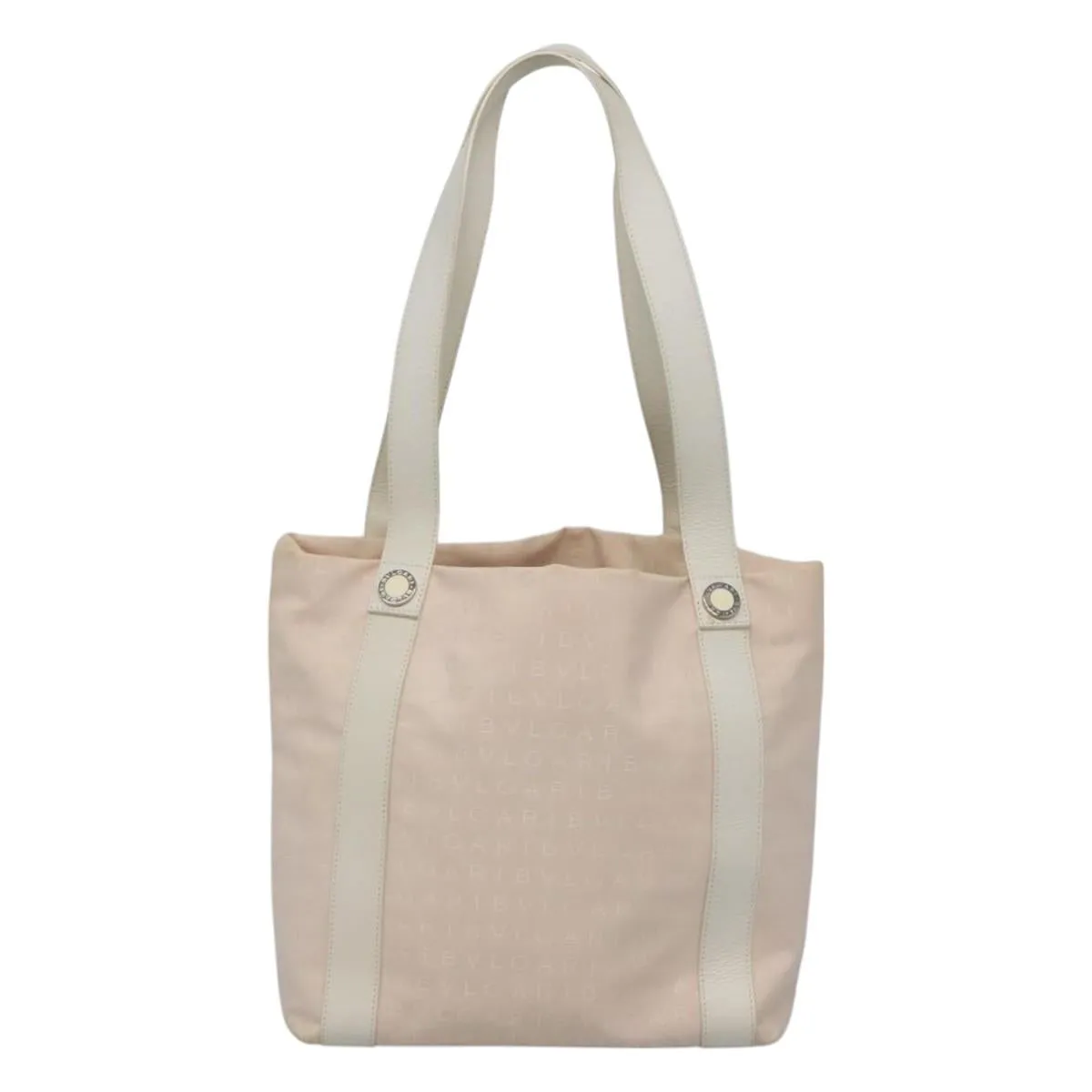 Bulgari Logo Mania Canvas Tote Bag (Pre-Owned)