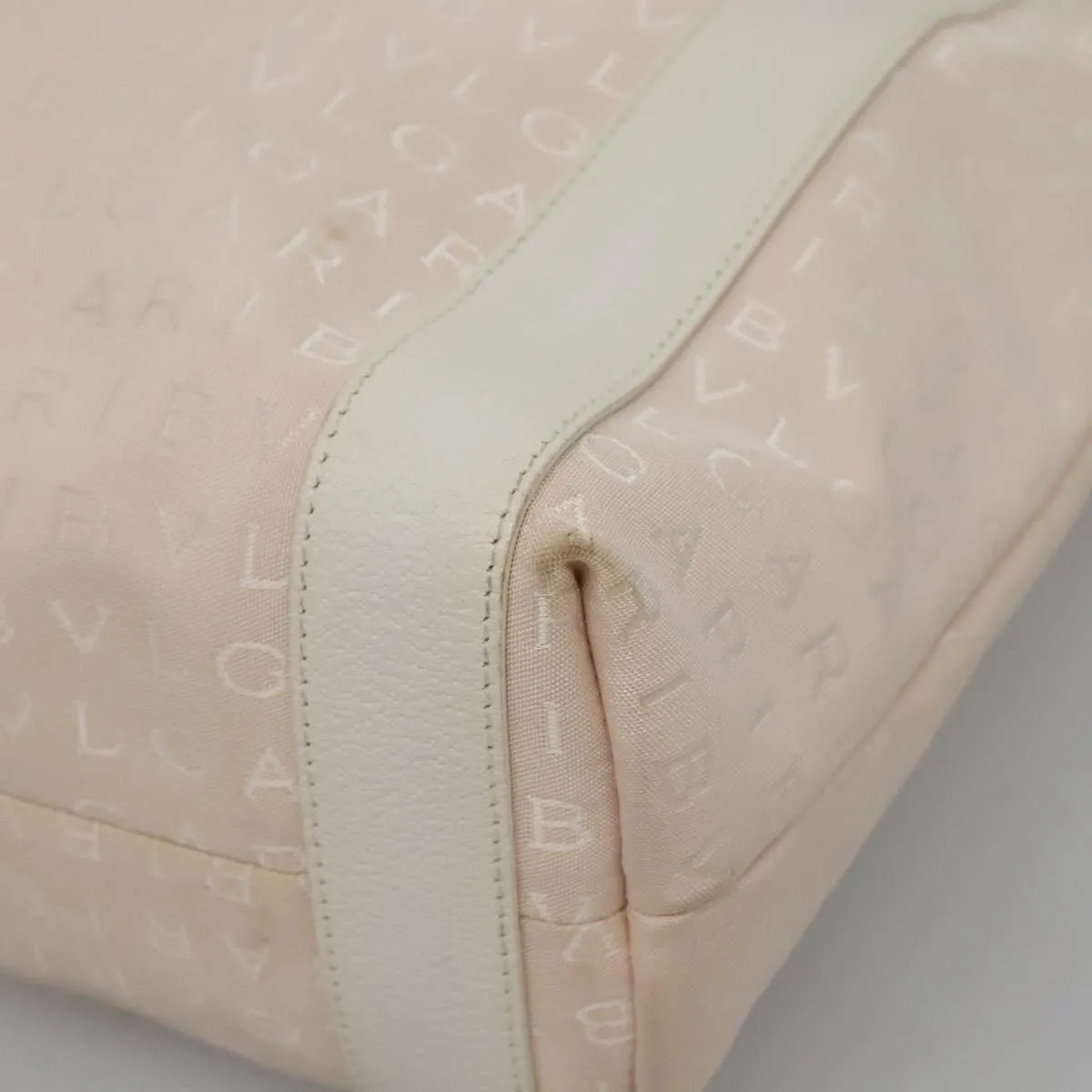 Bulgari Logo Mania Canvas Tote Bag (Pre-Owned)