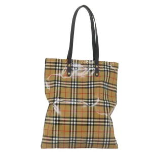 Burberry  Canvas Tote Bag (Pre-Owned)