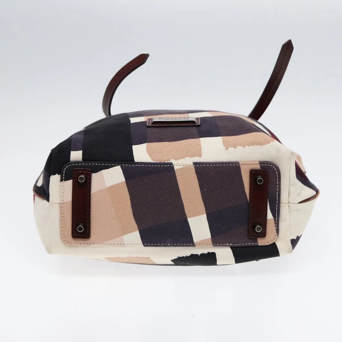 Burberry  Canvas Tote Bag (Pre-Owned)