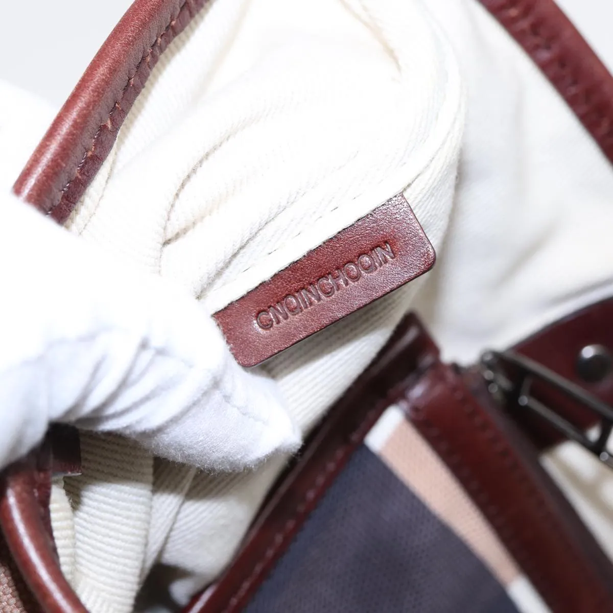 Burberry  Canvas Tote Bag (Pre-Owned)