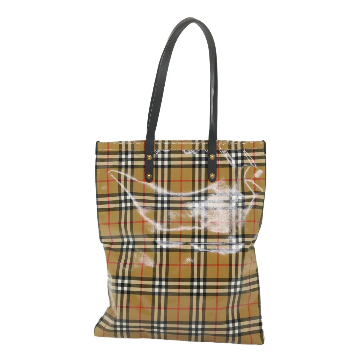 Burberry  Canvas Tote Bag (Pre-Owned)