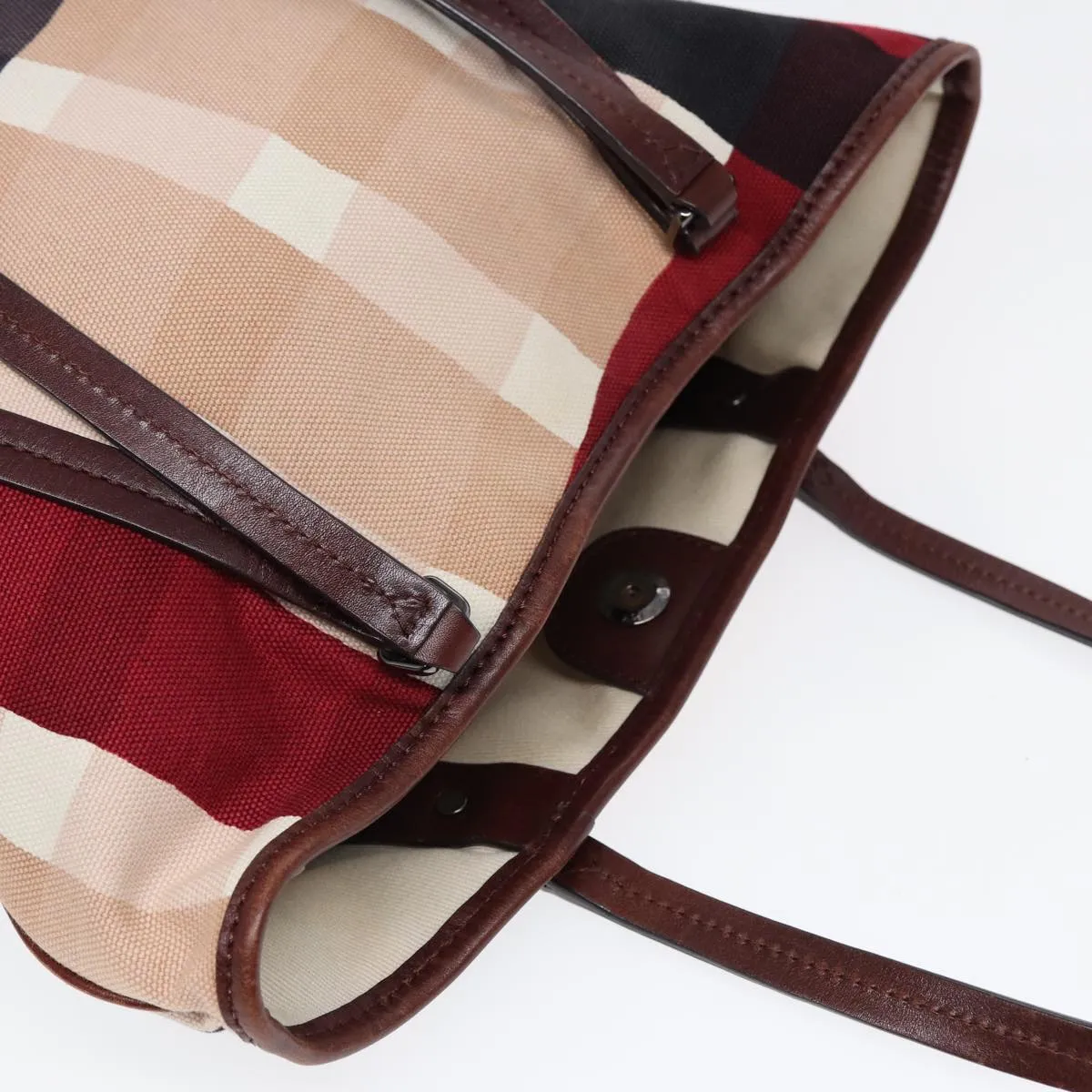 Burberry  Canvas Tote Bag (Pre-Owned)