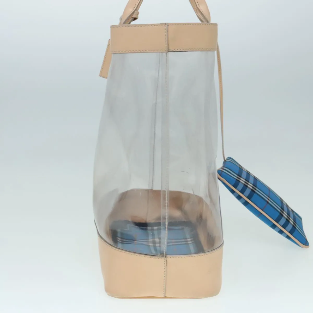 Burberry clear Vinyl Tote Bag (Pre-Owned)