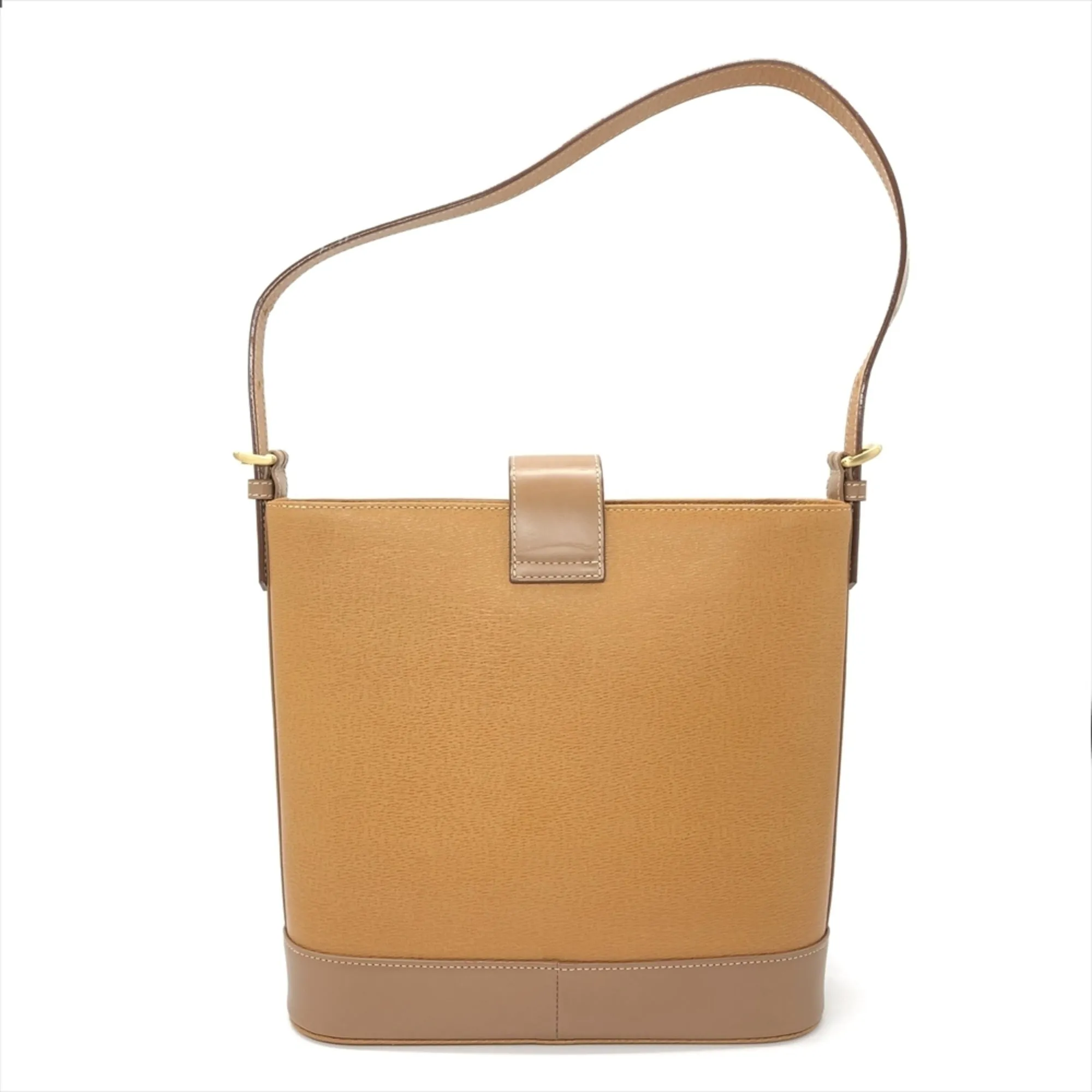 Burberry  Leather Shoulder Bag Tote Bag (Pre-Owned)