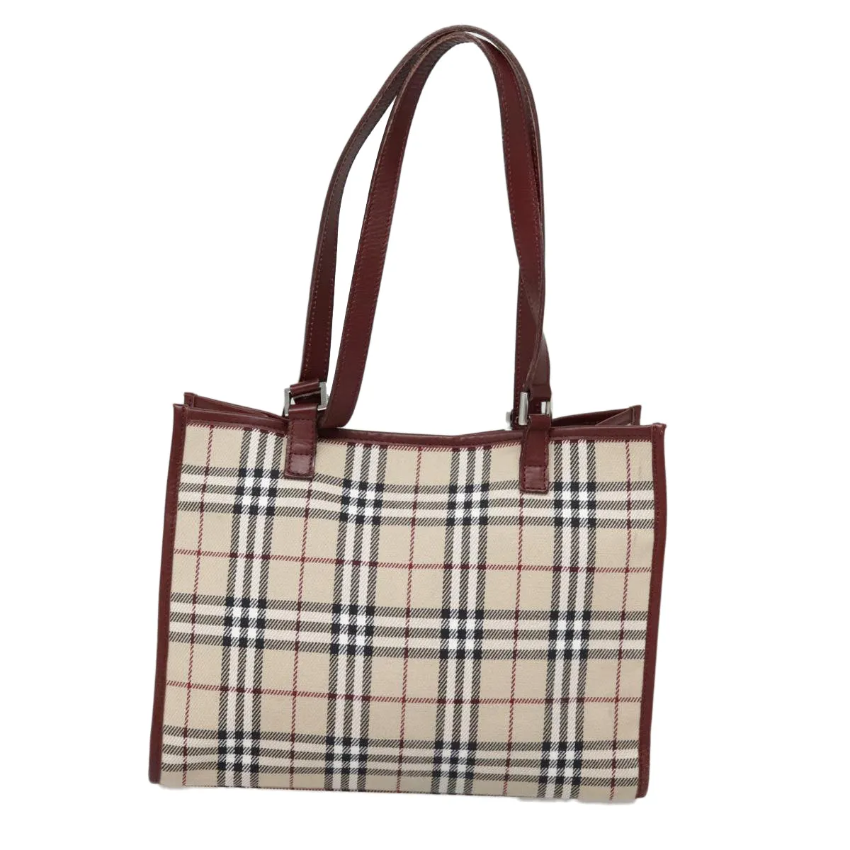 Burberry Nova Check  Canvas Tote Bag (Pre-Owned)