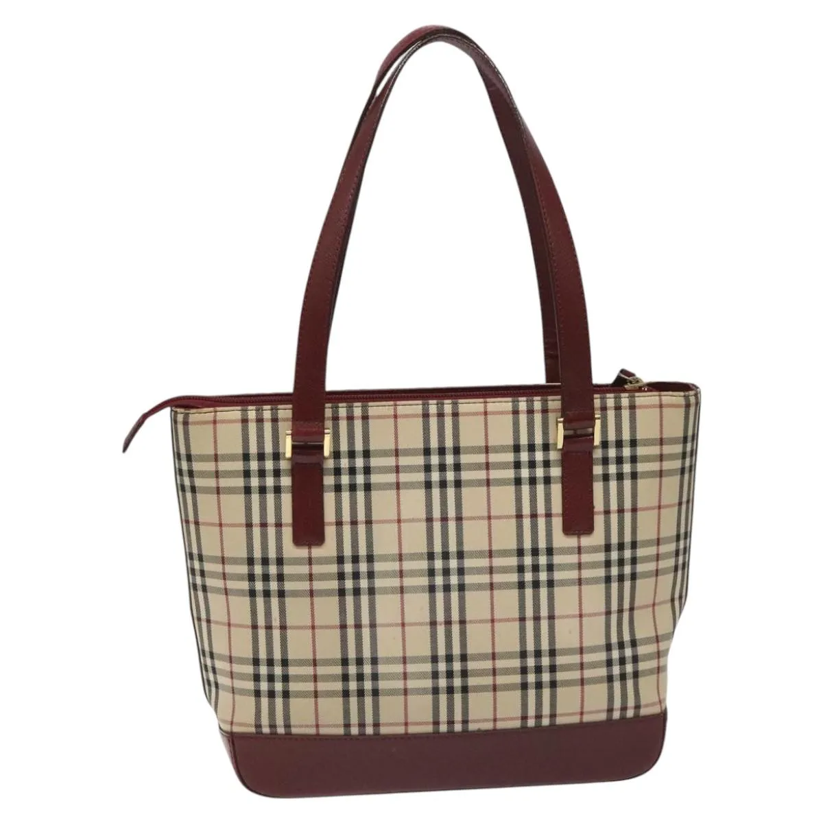 Burberry Nova Check Canvas Tote Bag (Pre-Owned)