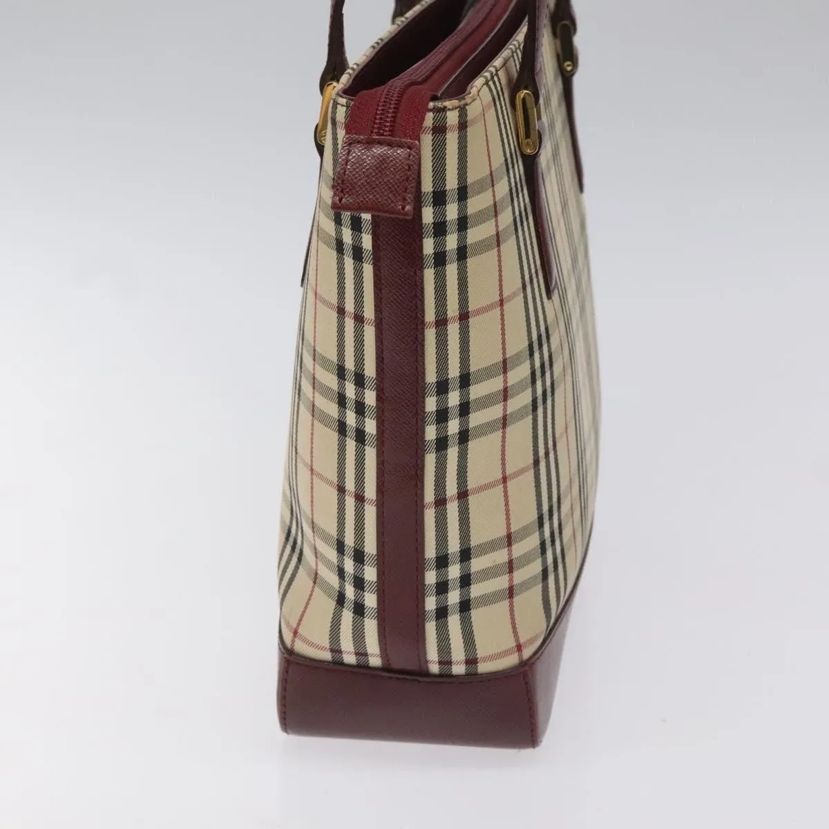 Burberry Nova Check Canvas Tote Bag (Pre-Owned)
