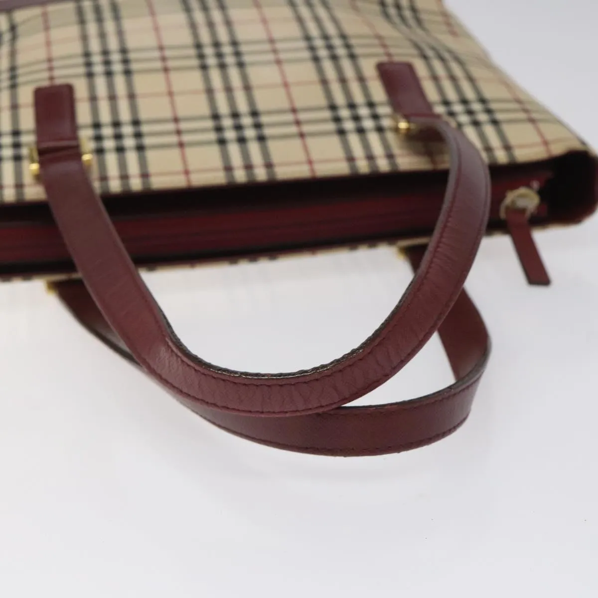 Burberry Nova Check Canvas Tote Bag (Pre-Owned)