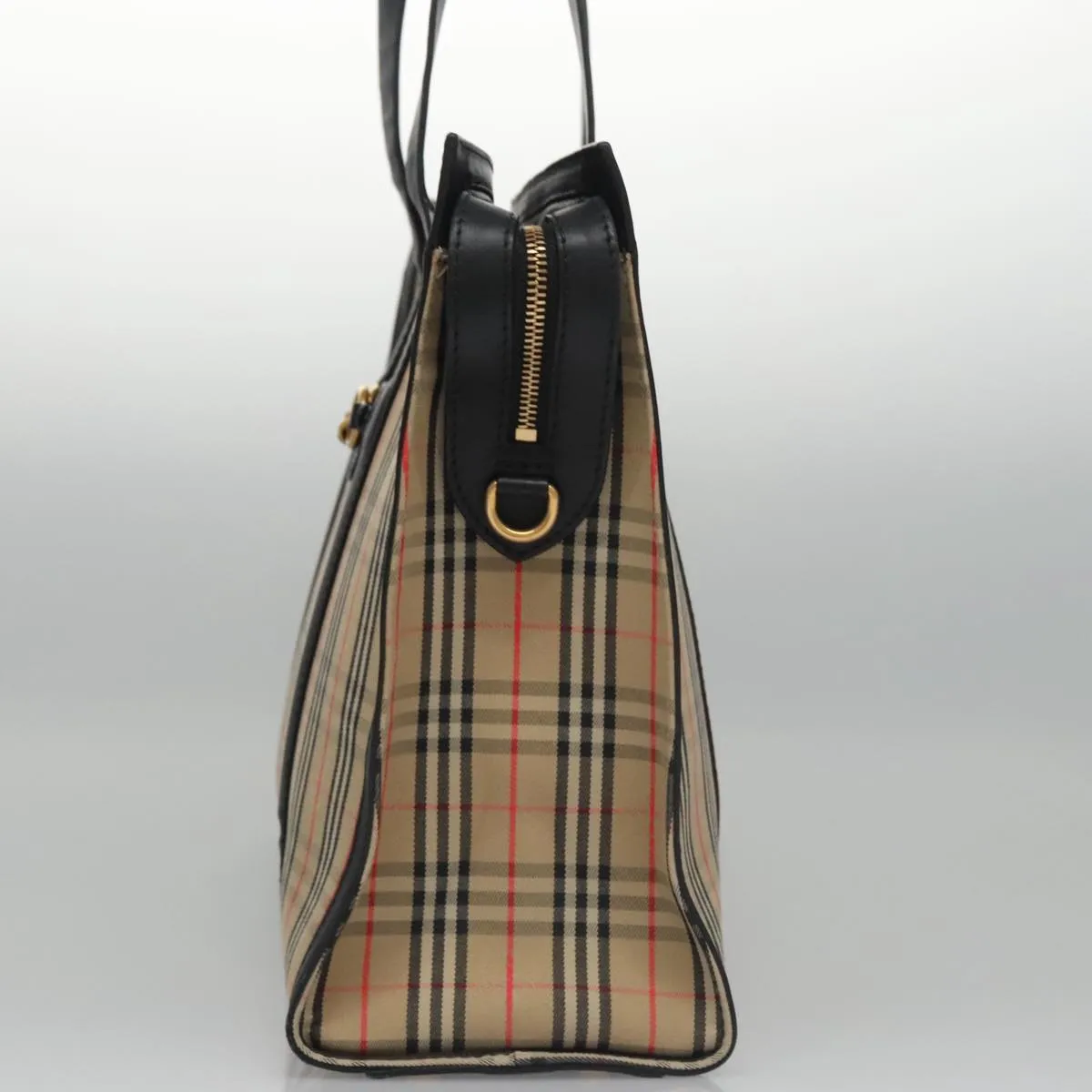 Burberry Nova Check Canvas Tote Bag (Pre-Owned)