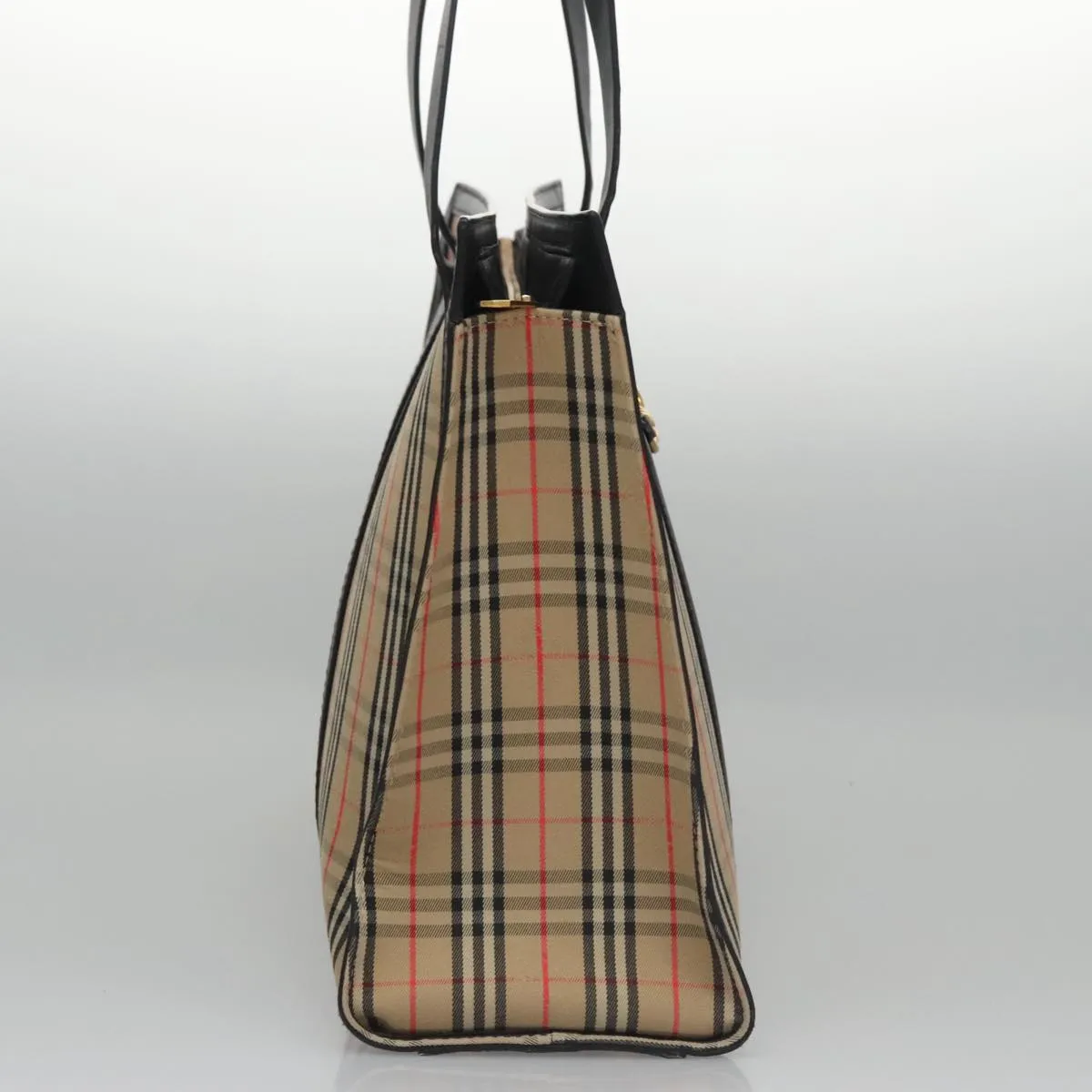 Burberry Nova Check Canvas Tote Bag (Pre-Owned)