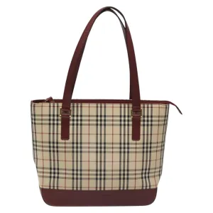 Burberry Nova Check Canvas Tote Bag (Pre-Owned)