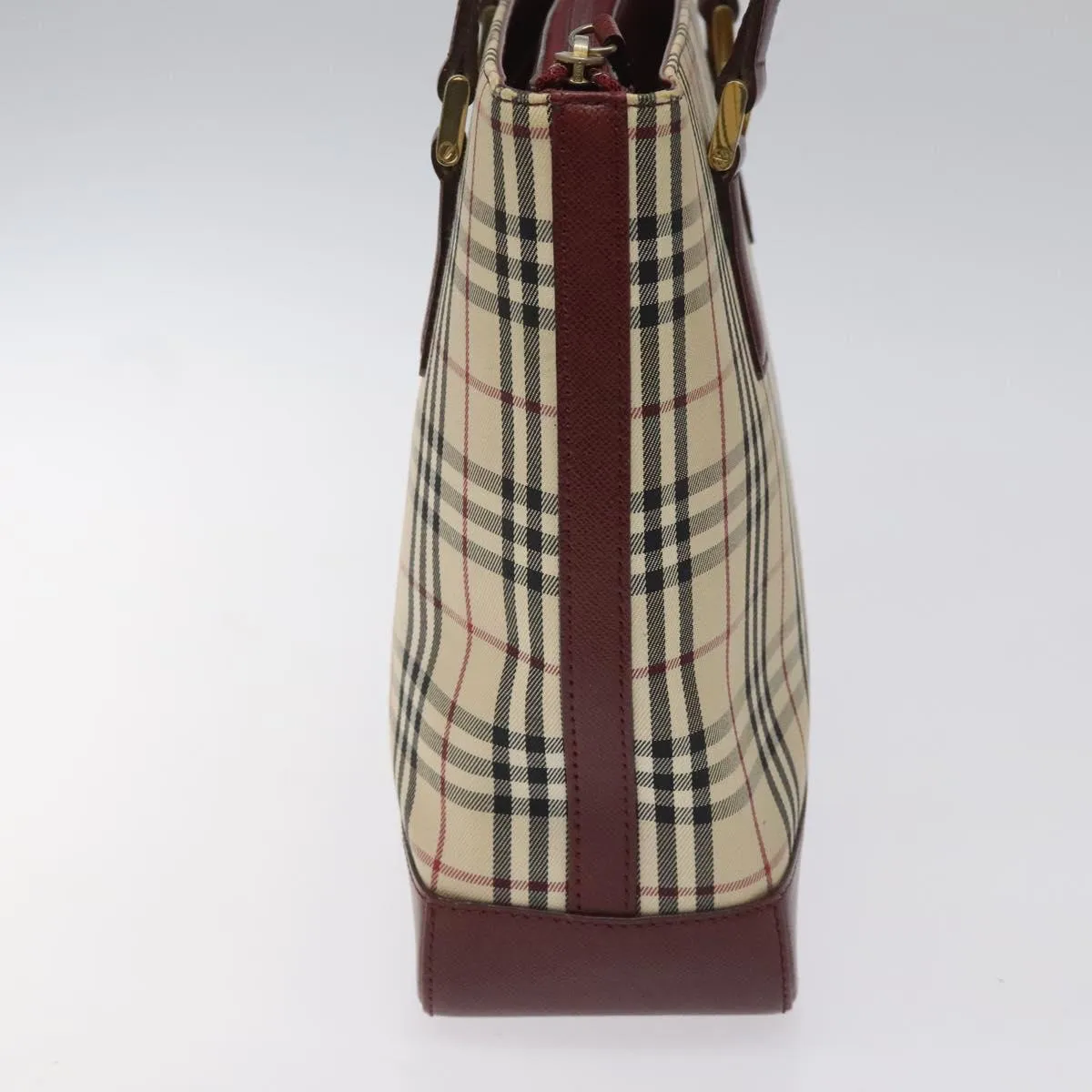 Burberry Nova Check Canvas Tote Bag (Pre-Owned)