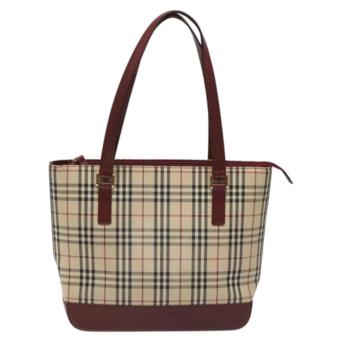 Burberry Nova Check Canvas Tote Bag (Pre-Owned)