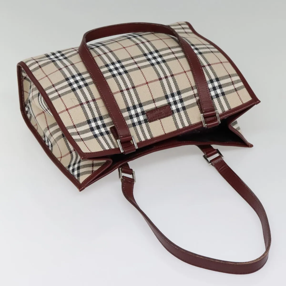 Burberry Nova Check  Canvas Tote Bag (Pre-Owned)