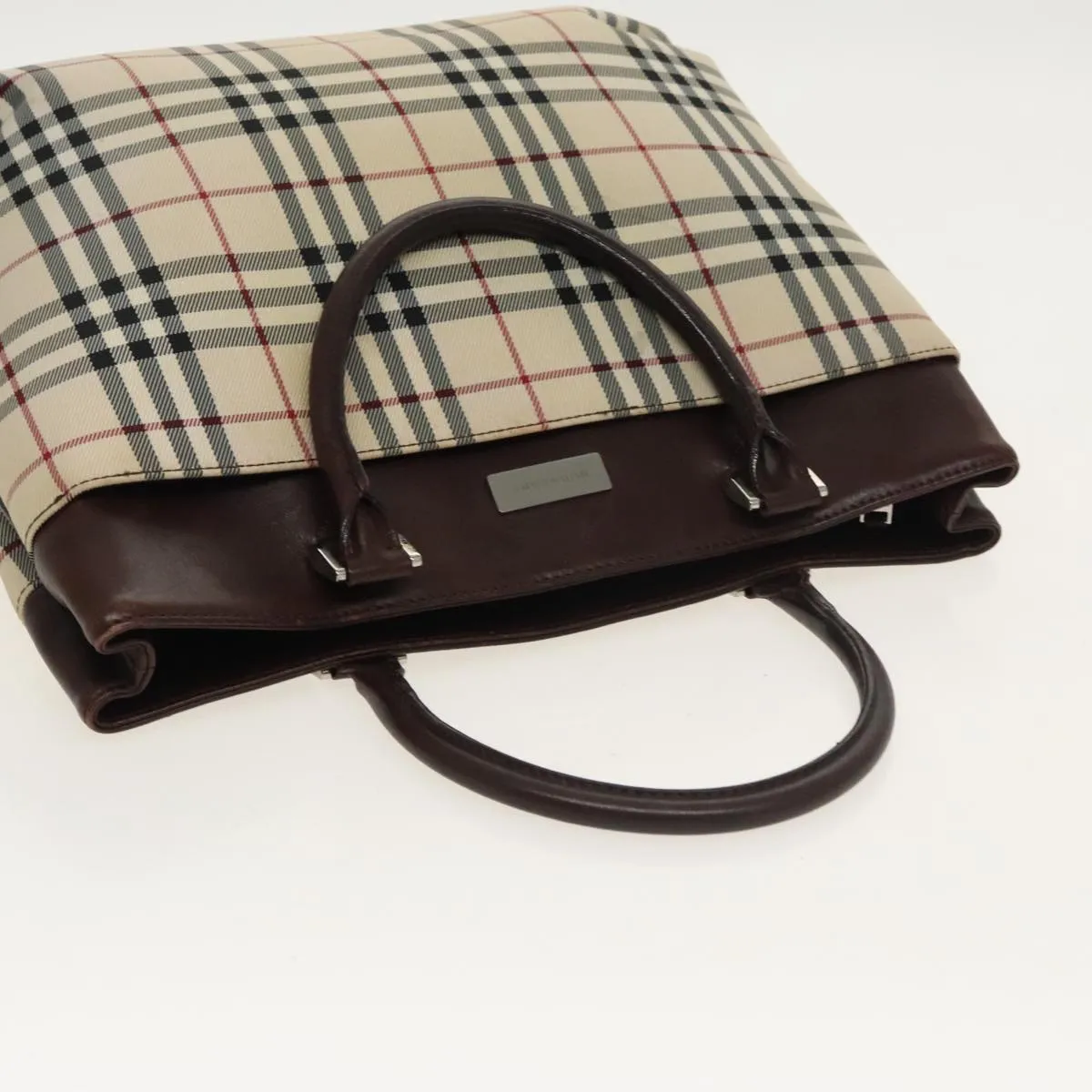 Burberry Nova Check  Canvas Tote Bag (Pre-Owned)