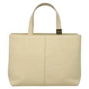 Burberry Nova Check Leather Tote Bag (Pre-Owned)
