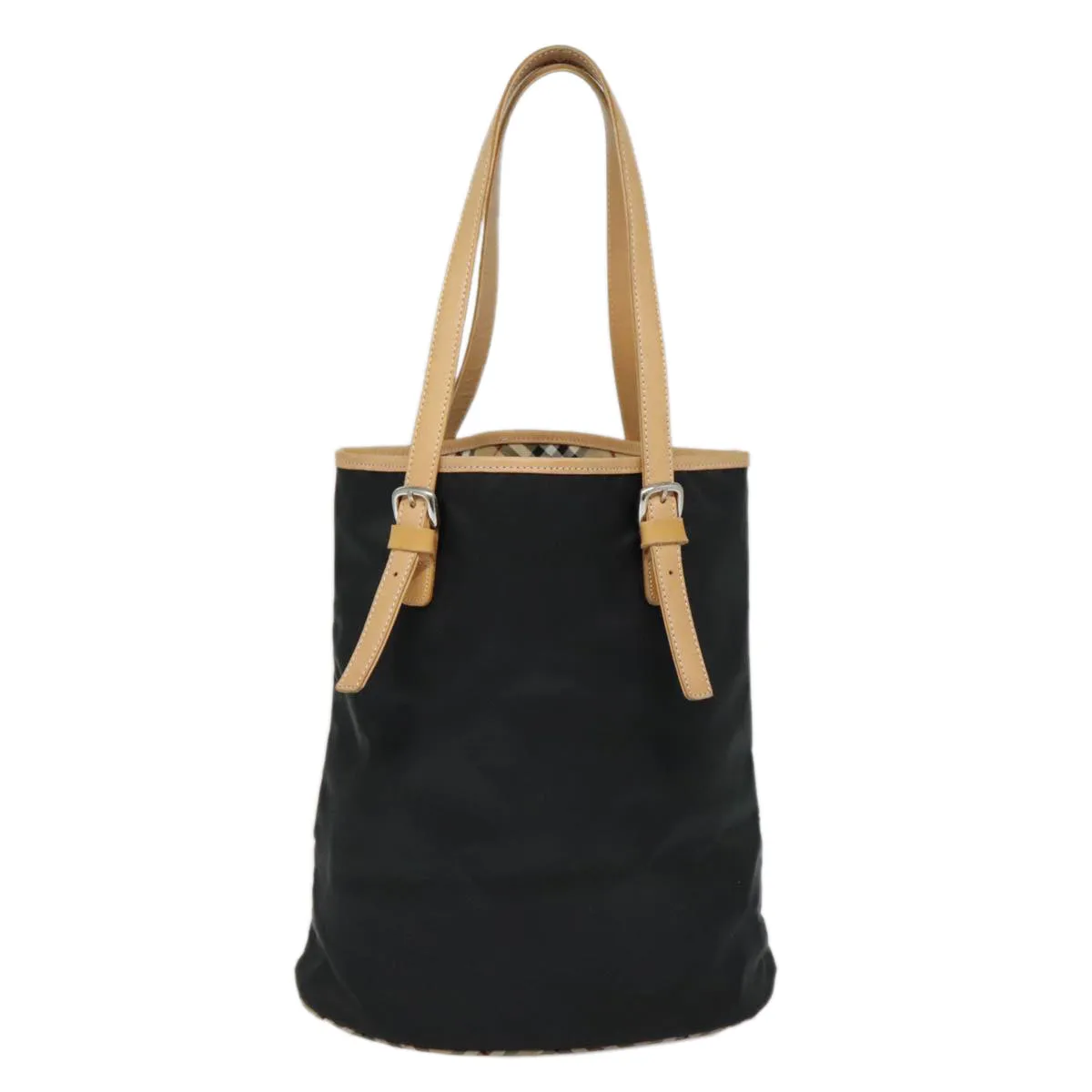Burberry Nova Check  Synthetic Tote Bag (Pre-Owned)