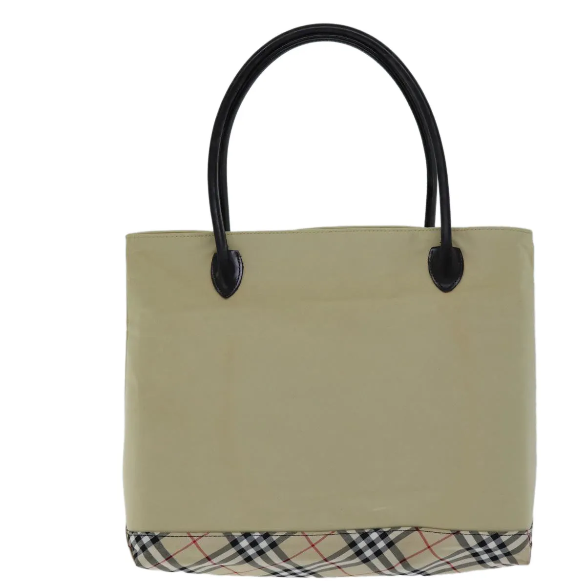 Burberry Nova Check  Synthetic Tote Bag (Pre-Owned)