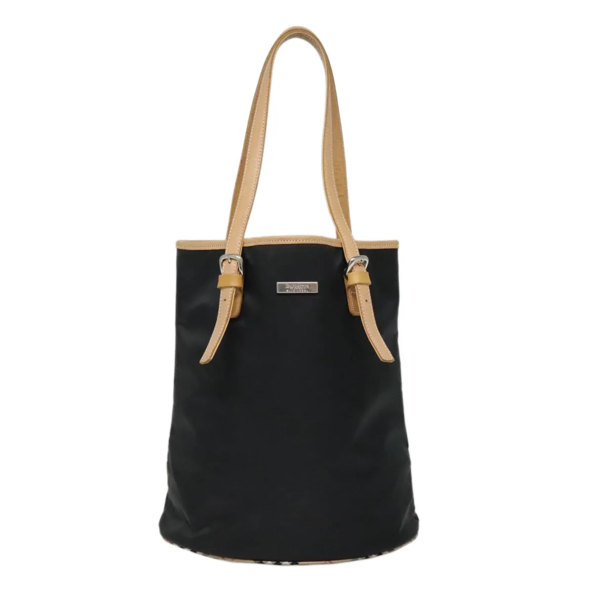 Burberry Nova Check  Synthetic Tote Bag (Pre-Owned)