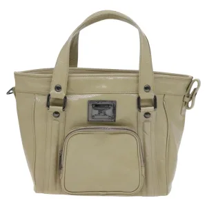 Burberry Patent Leather Tote Bag (Pre-Owned)