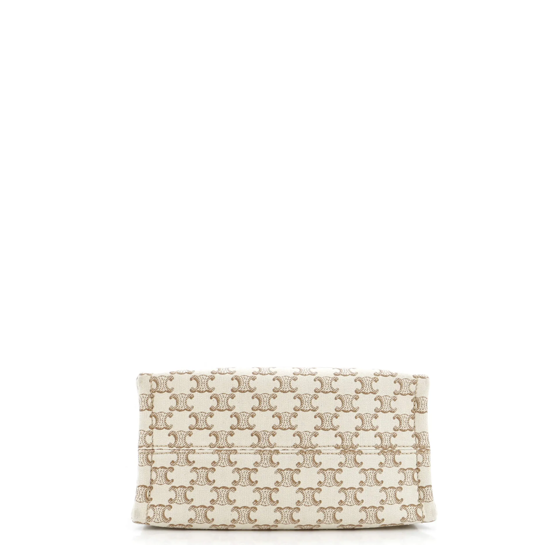 Cabas Thais Tote Triomphe Printed Canvas Small