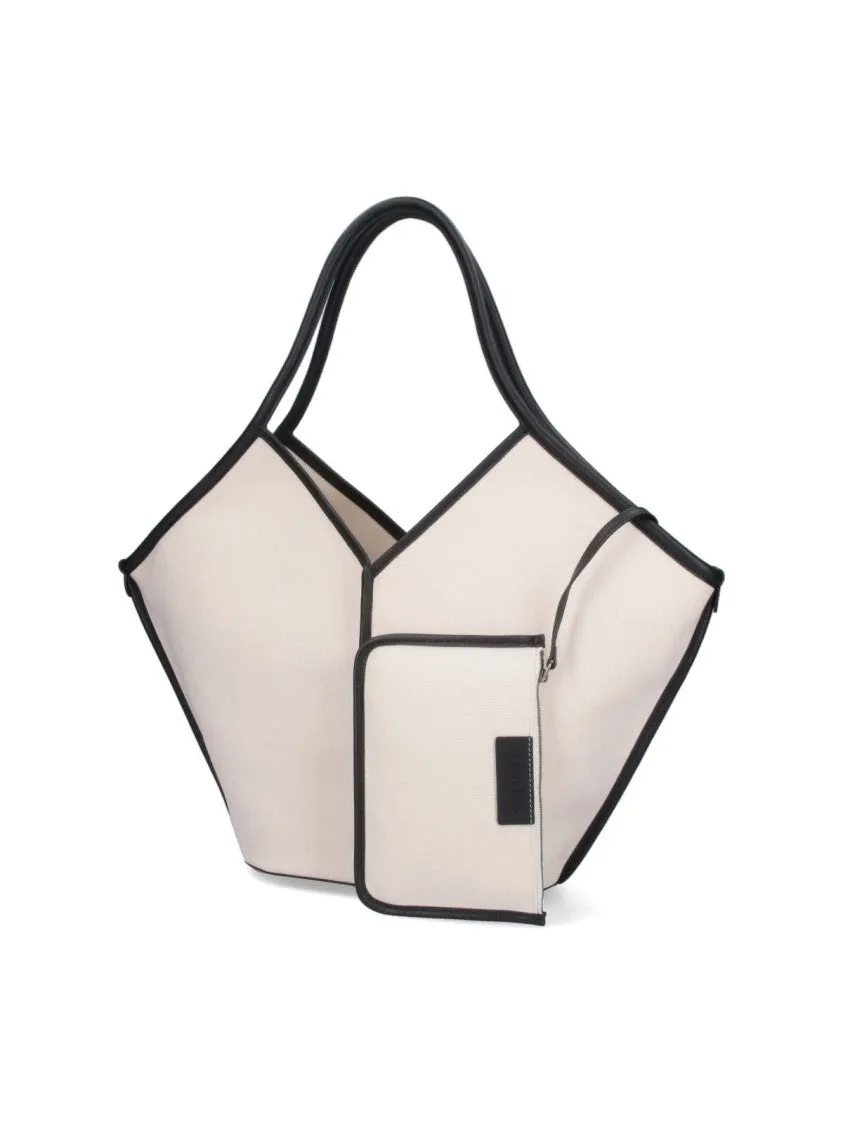 Calella" Tote Bag  Ivory