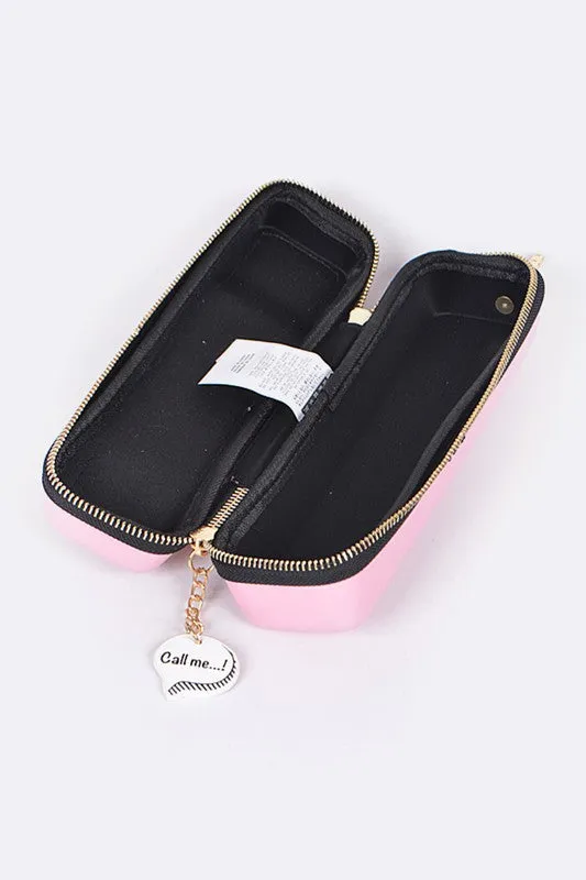 Call Me Iconic Cell Phone Wristlet Clutch