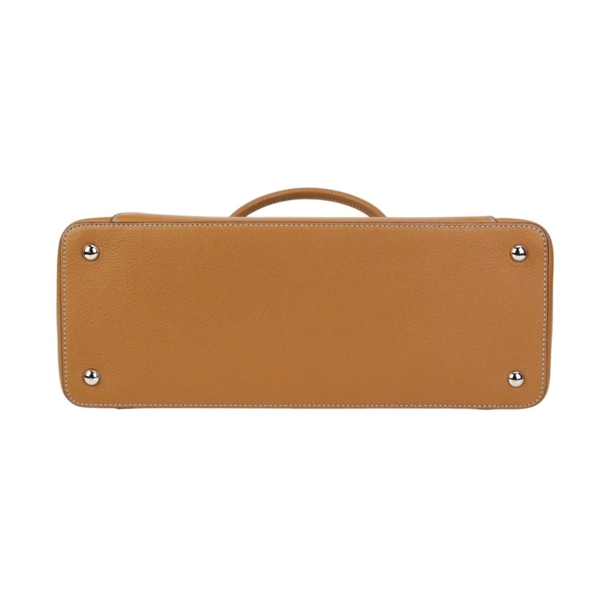 Cartier Leather Handbag Tote Bag (Pre-Owned)
