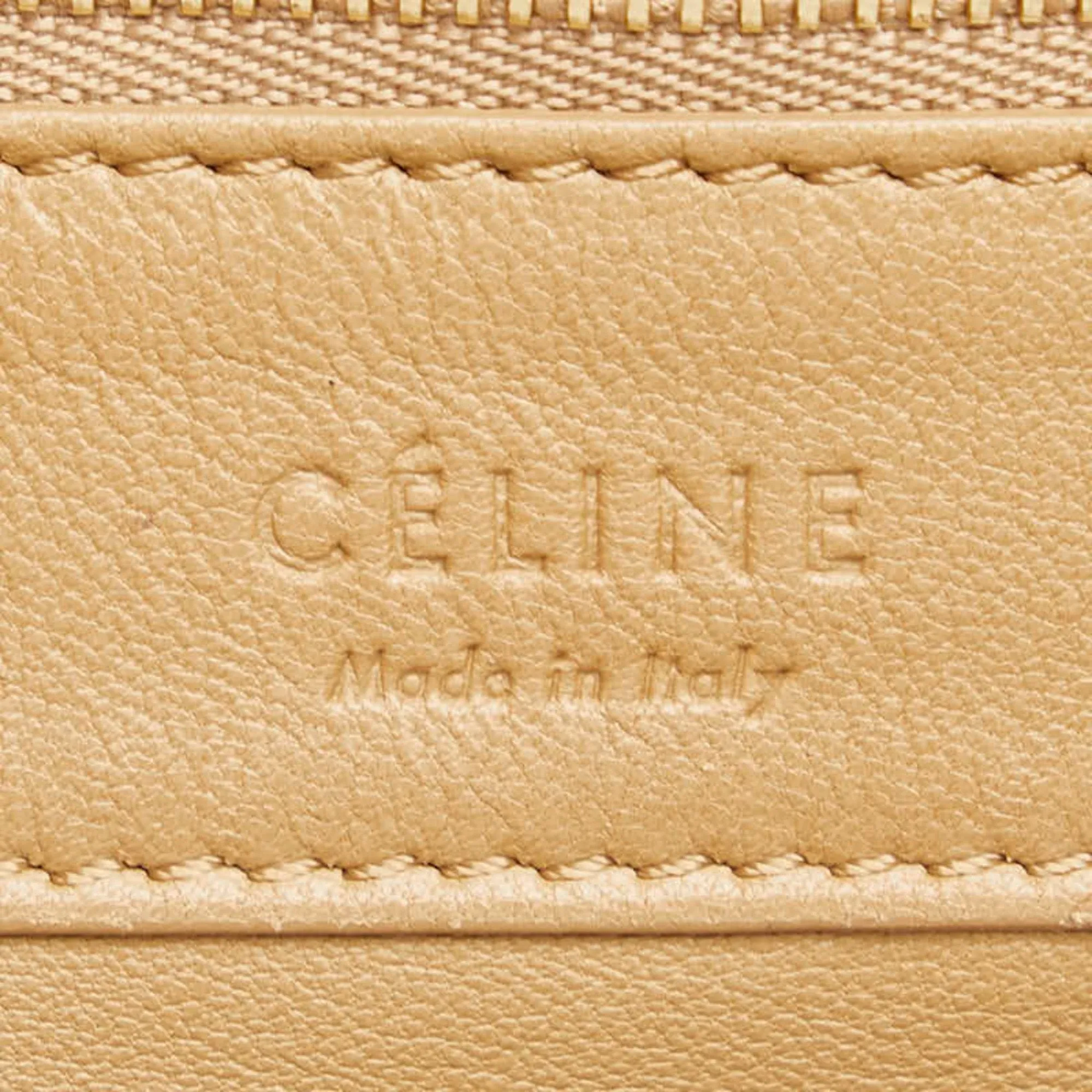 Celine  Color Leather Handbag Tote Bag (Pre-Owned)