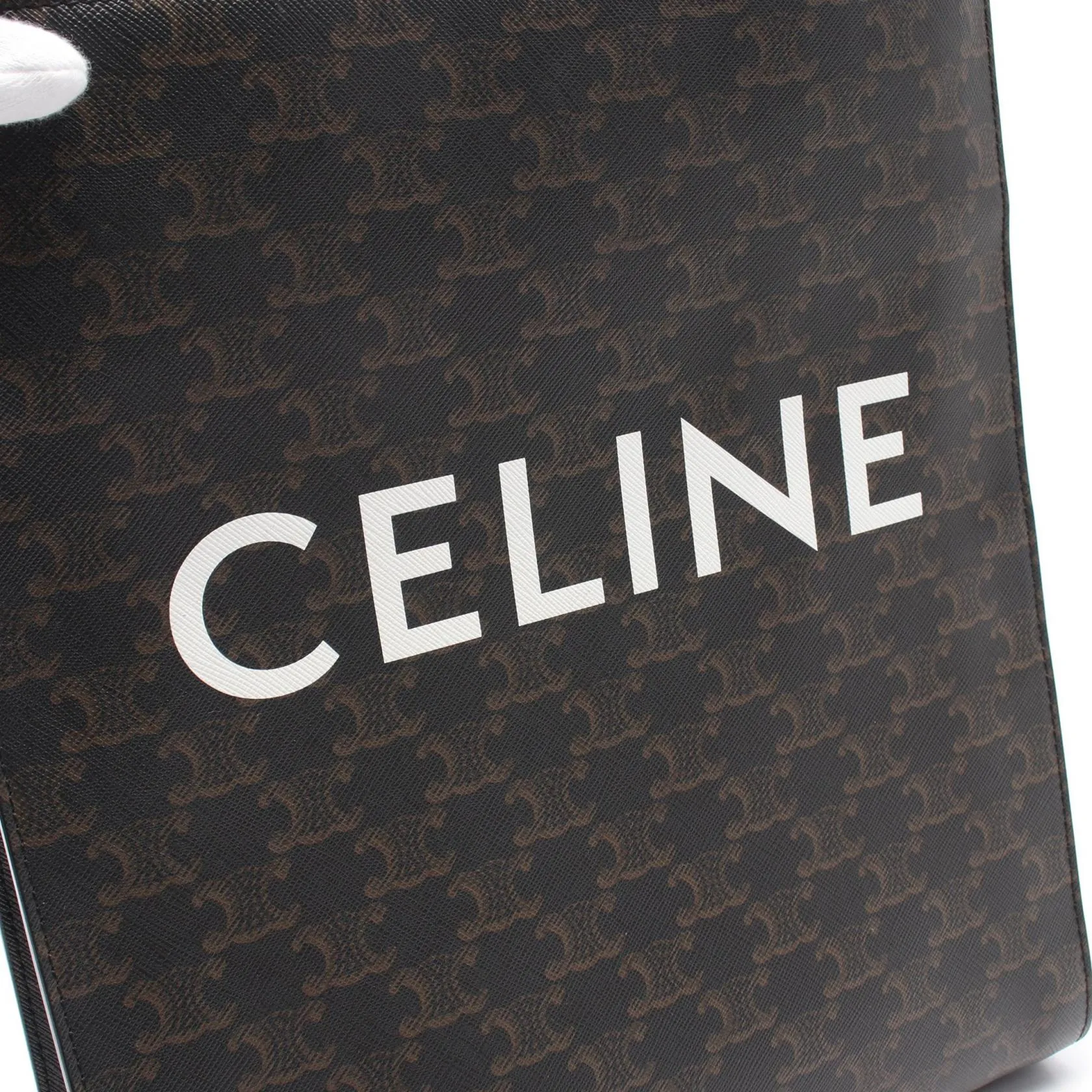 Celine Small Vertical Cabas Triomphe Tote Bag