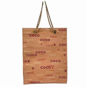 Chanel Canvas Chain Tote Handbag